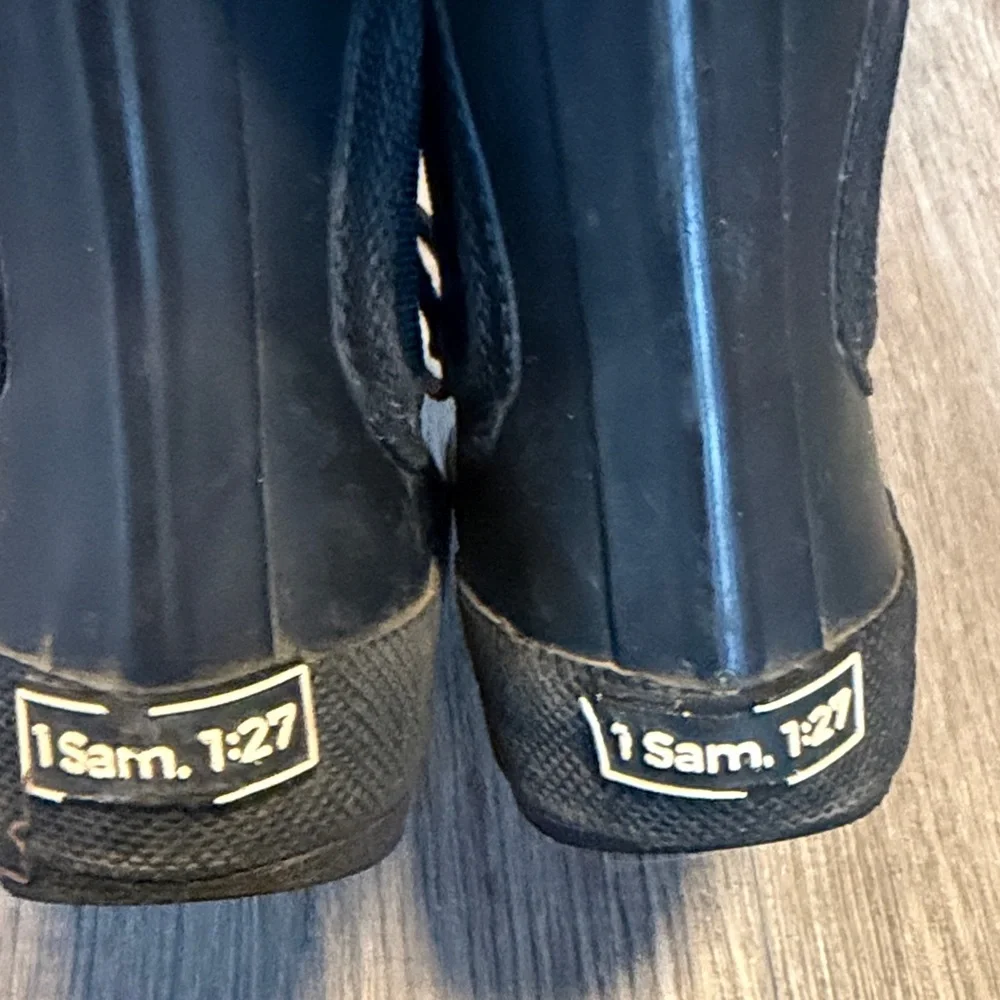 Pine Boots from Urban Pines Company, with natural rubber and vegan leather.